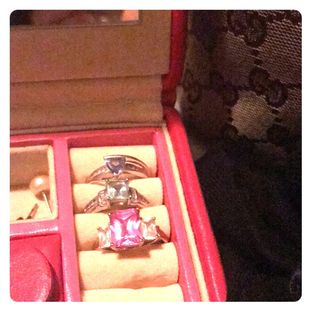 Beautiful rings, hardly worn.